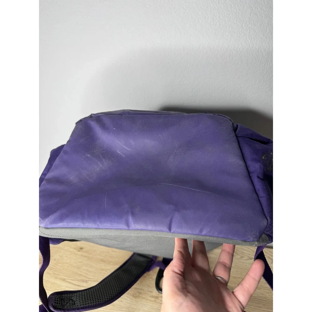 Easton Ghost Softball Bat Backpack Purple Gear Bag Cleat Hooks & Helmet Pocket